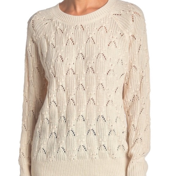 Elodie Cable Knit Pullover Sweater - Picture 1 of 4